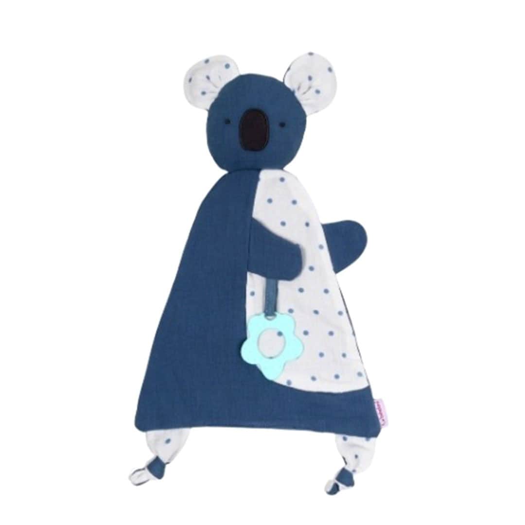 Βρεφικό πανάκι παρηγοριάς koala μπλε λούτρινο νάνι για μωρό