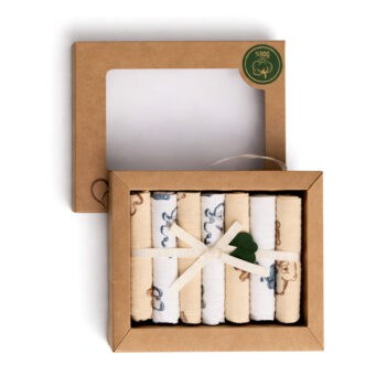 βρεφικά πανάκια ώμου σετ με αρκουδάκια