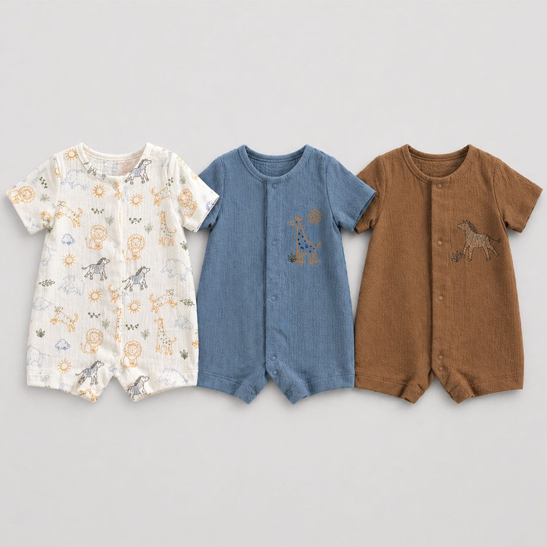 βρεφικά φορμάκια σετ αγόρι 3 τεμαχίων