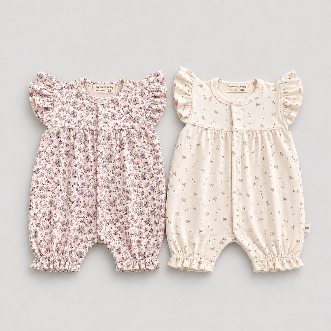 βρεφικά φορμάκια σετ κορίτσι 2 τεμαχίων