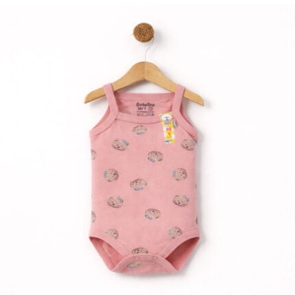 βρεφικό φορμάκι τιραντάκι κορίτσι 100% βαμβάκι
