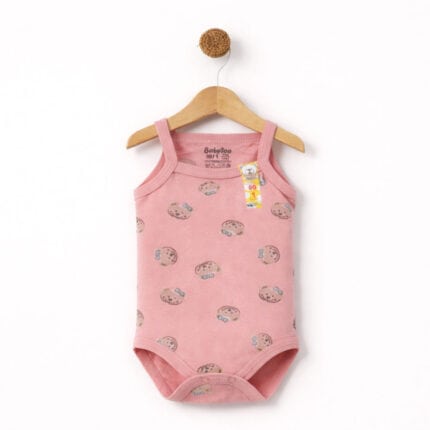 βρεφικό φορμάκι τιραντάκι κορίτσι 100% βαμβάκι