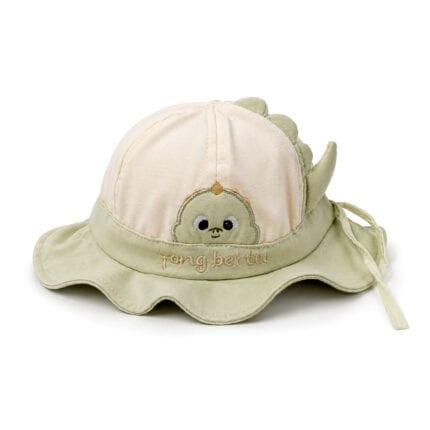 βρεφικό καπέλο αγόρι δεινοσαυράκι και κορδόνια