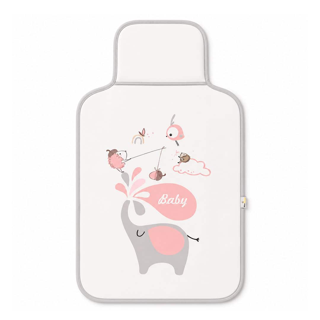 seltedaki-adiavroxo-alaxiera-baby Βρεφικό αδιάβροχο σελτεδάκι αλλαξιέρας 45x80 με σχέδιο ελεφαντάκι