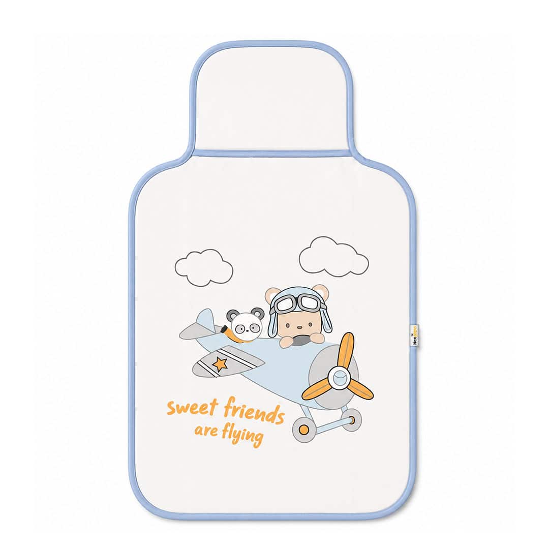 seltedaki-adiavroxo-alaxiera-friends Σελτεδάκι αδιάβροχο αλλαξιέρας 45x80 με σχέδιο αεροπλανάκι